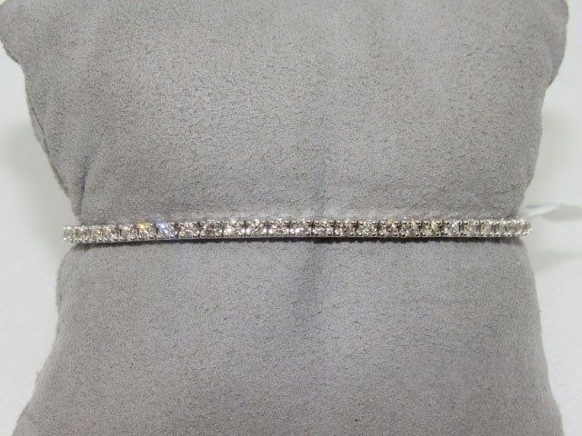 14KT White Gold Diamond Tennis Bracelet