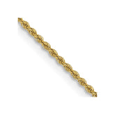14K 18 inch 2mm Regular Rope with Lobster Clasp Chain