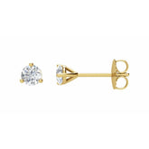 14K Yellow Gold 1/5 CTW Natural Diamond Stud Earrings