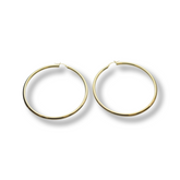 3in Tube Hoop earrings