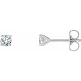 14K White Gold 1/4 CTW Natural Diamond Cocktail-Style Earrings