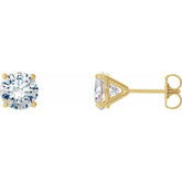 14K Yellow Gold 3/4 CTW Natural Diamond Cocktail-Style Earrings