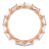 14K Rose 1 5/8 CTW Natural Diamond Eternity Band Size 7