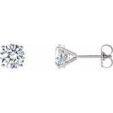 14K White Gold 3/4 CTW Natural Diamond Cocktail-Style Earrings