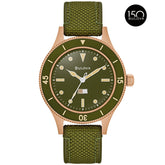 Bulova Bronze #CuSn8 Heritage Mens Watch