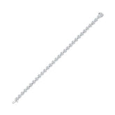 14Kt White Gold Diamond 10Ctw Bracelet