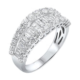 14Kt White Gold Diamond 1 1/2Ctw Ring