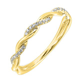 10Kt Yellow Gold Diamond 1/12Ctw Ring