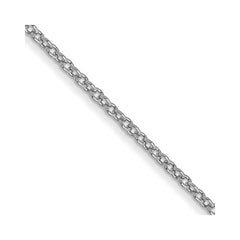 10k WG 1mm Round Open Link Cable Chain
