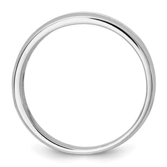 IBGoodman 14k White Gold Polished Nine Stone Men's Ring Mounting