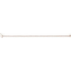 14K Rose Gold 2 CTW Natural Diamond Line 7 1/4" Bracelet
