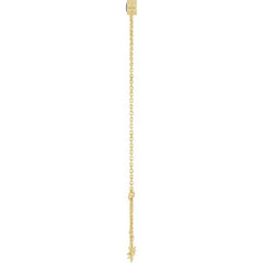 14K Yellow Gold Lab-Grown Alexandrite 6 1/2-7 1/2" Bracelet
