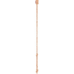 14K Rose Gold Lab-Grown Ruby 6 1/2-7 1/2" Bracelet