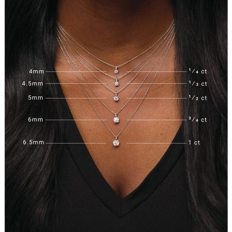 14K Yellow Gold 1 1/2 CT Natural Diamond 18" Necklace