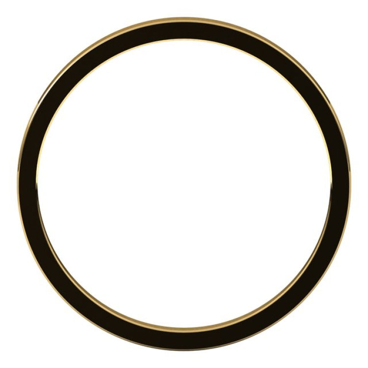 10K Yellow Gold 1.5 mm Flat Band Size 11