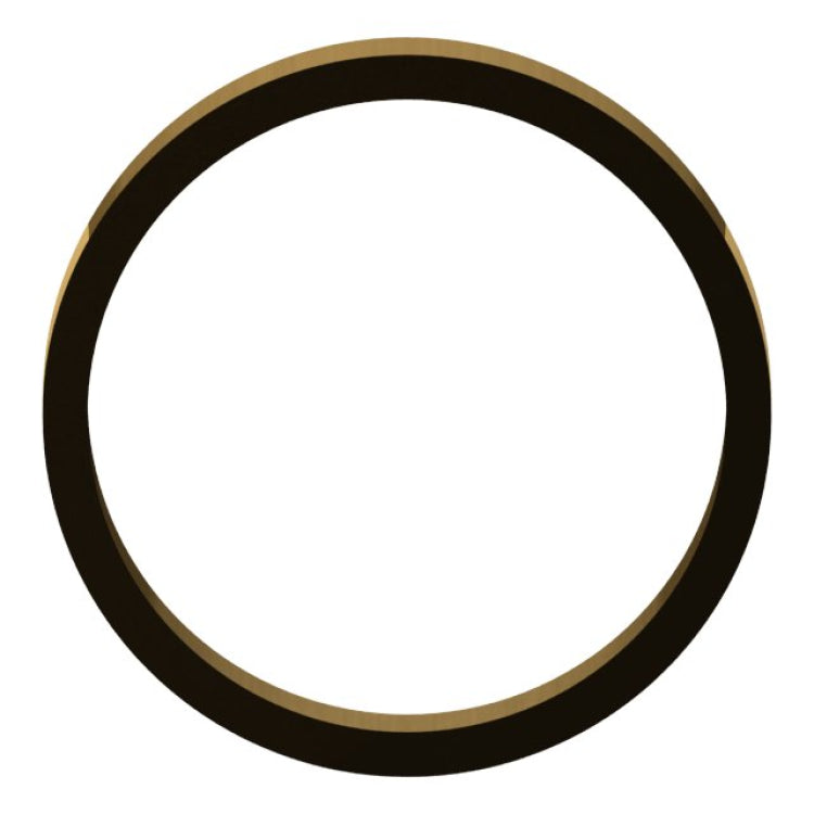 18K Yellow Gold 3.5 mm Flat Band Size 5.5