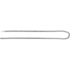 Sterling Silver 4.8 mm Curb 18" Chain