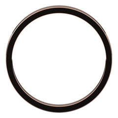 14K Rose Gold 2.5 mm Flat Band Size 5