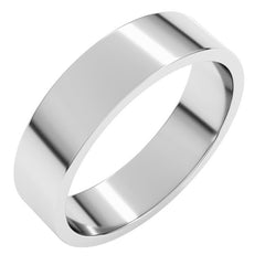 Sterling Silver 5 mm Flat Band Size 9