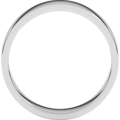 Sterling Silver 5 mm Flat Band Size 9