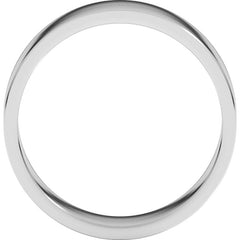Sterling Silver 6 mm Flat Band Size 9