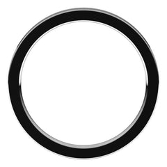 Sterling Silver 2 mm Comfort-Fit Flat Band Size 6