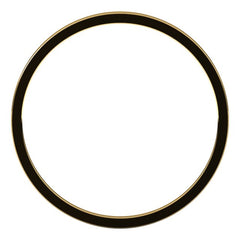 14K Yellow Gold 1 mm Ultra-Lightweight Flat Band Size 8
