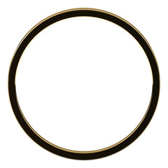 14K Yellow Gold 1.5 mm Ultra-Lightweight Flat Band Size 5.5