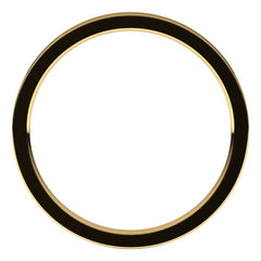 10K Yellow Gold 1.5 mm Flat Comfort Fit Light Band Size 6.5