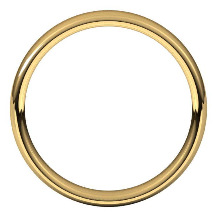 18K Yellow Gold 4.5 mm Comfort-Fit European-Style Band Size 8.5