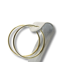 3in Tube Hoop earrings