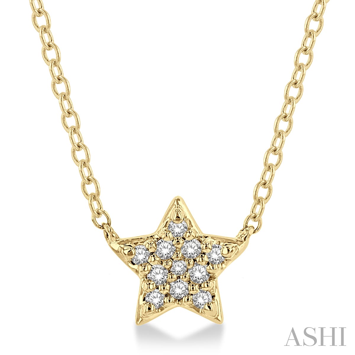 Ashi Star Petite Diamond Fashion Pendant