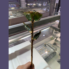 Beautiful 24k real gold dipped roses