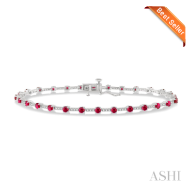 Ashi Ruby & Diamond Bracelet