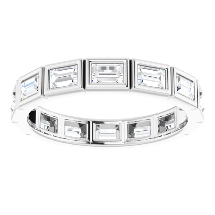 Platinum 1 1/6 CTW Diamond Eternity Band