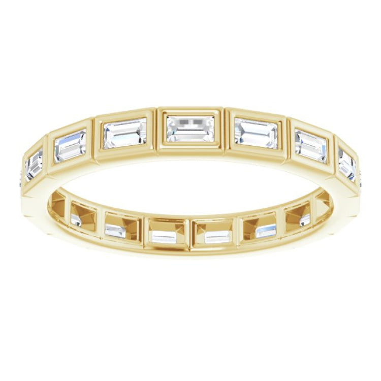 14K Yellow 1/3 CTW Diamond Eternity Band