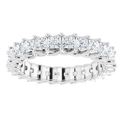Platinum 2 3/8 CTW Natural Diamond Eternity Band