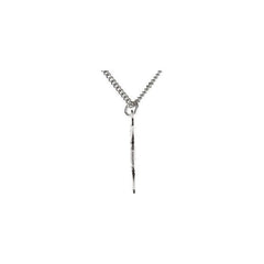 Sterling Silver 19x17.7 mm Four-Way Cross Medal 18" Necklace