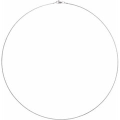 Sterling Silver 1 mm Wheat 20" Chain