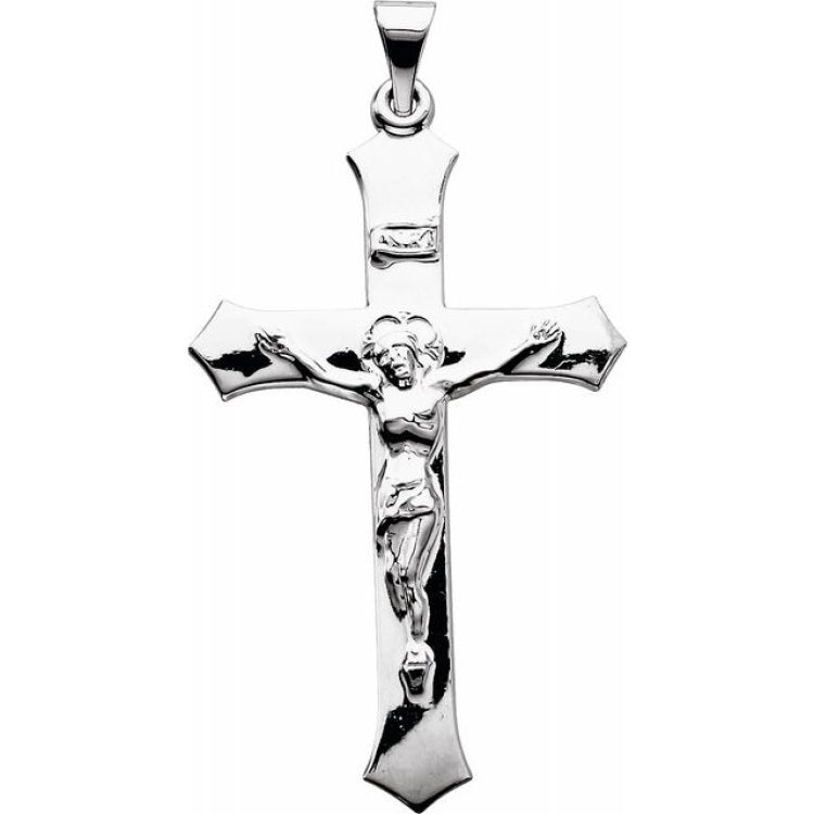 Sterling Silver Crucifix Pendant