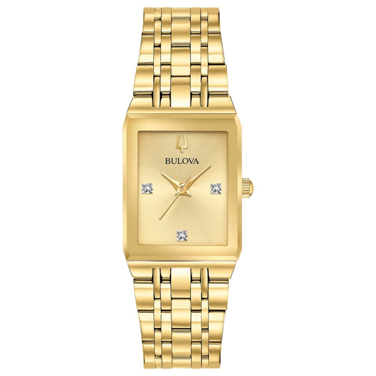 Bulova  Quadra Ladies Stainless Steel