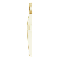14K Yellow Cross 18" Necklace