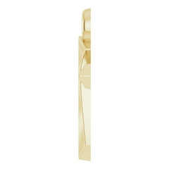 14K Yellow Cross Pendant