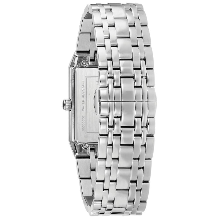 Bulova  Quadra Mens Stainless Steel