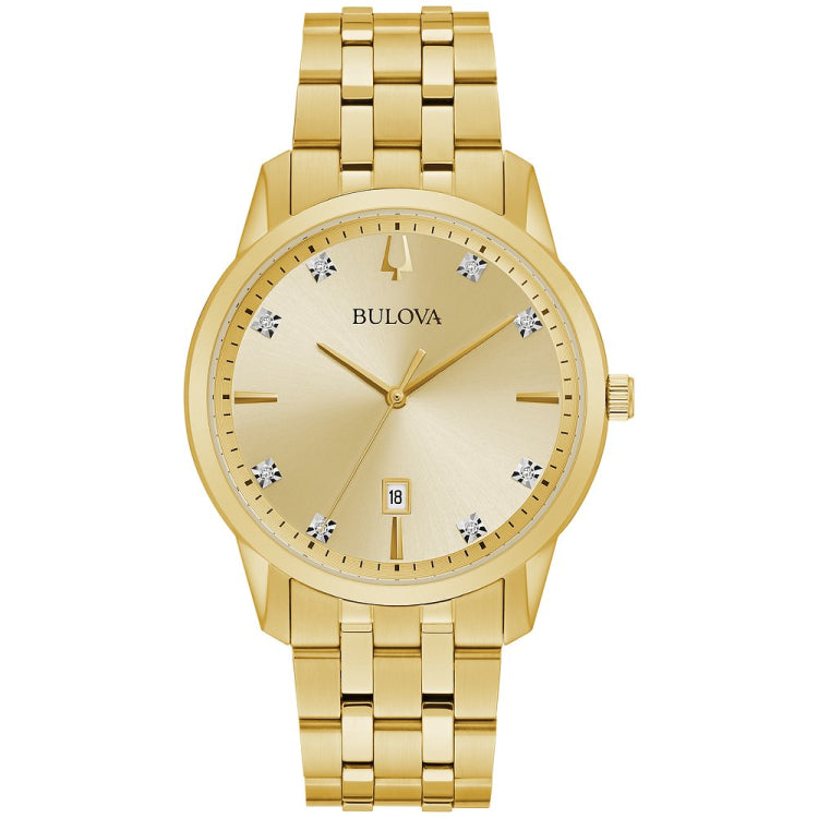 Bulova  Sutton Mens Stainless Steel