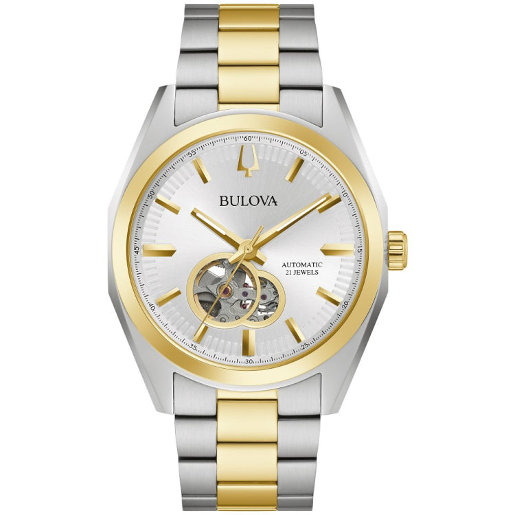 Bulova  Surveyor Mens Stainless Steel