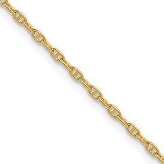 14k 1.5mm Mariners Link Chain