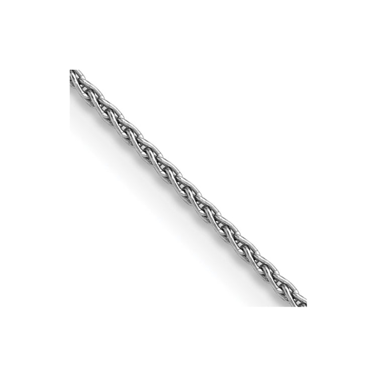 14K White Gold 20 inch 1.5mm Parisian Wheat with Lobster Clasp Chain