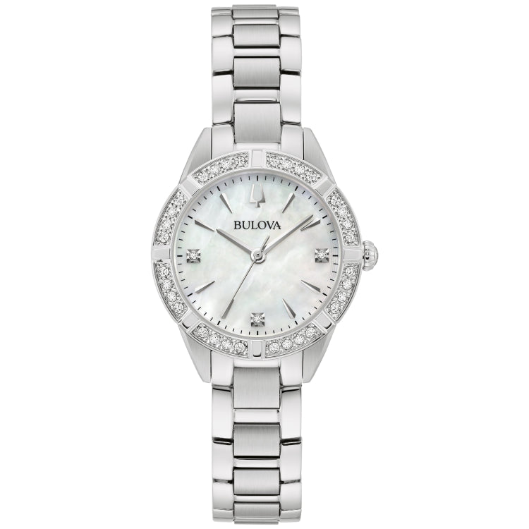 Bulova Stainless Steel Dress/Classic BUL Ladies Watch