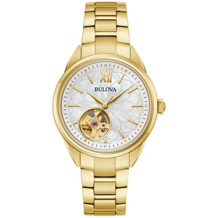 Bulova Stainless Steel Dress/Classic BUL Ladies Watch
